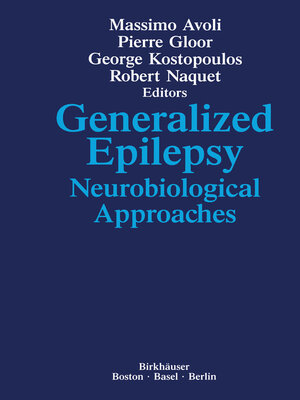 cover image of Generalized Epilepsy